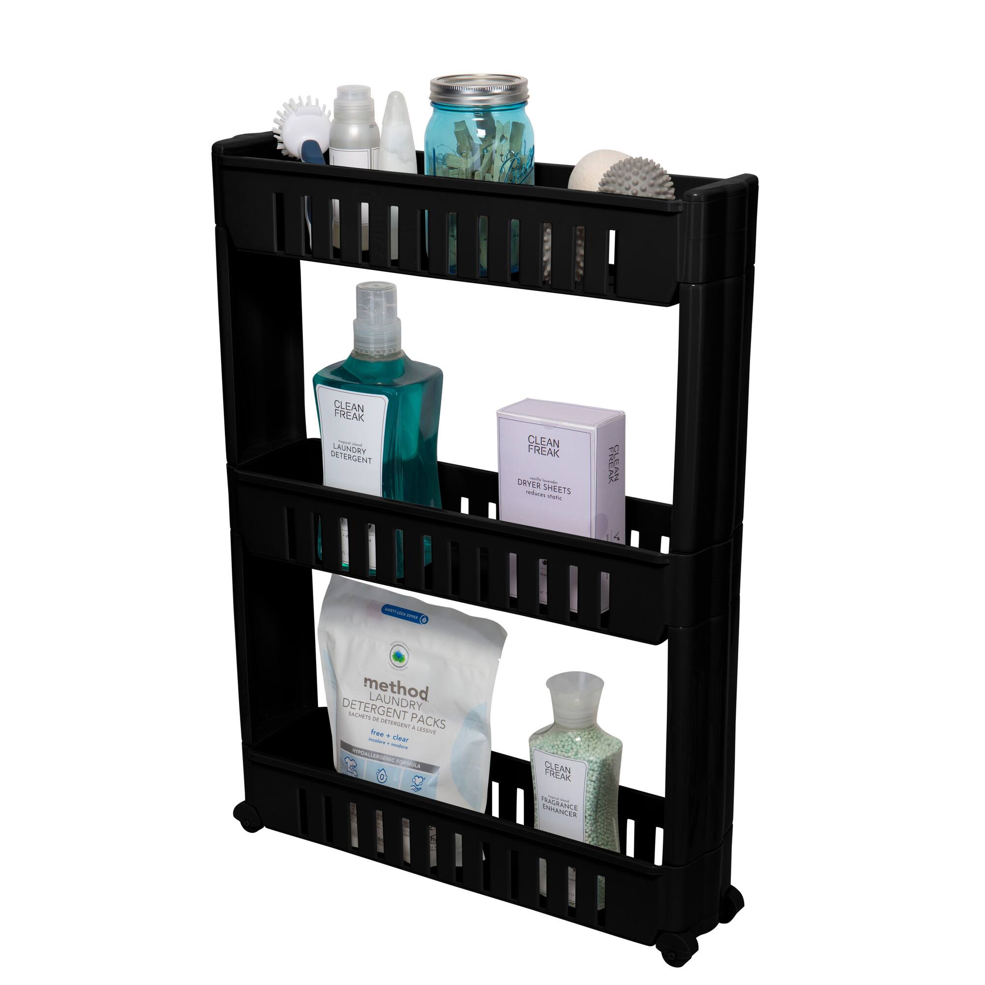Simplify 3-Tier Slim Slide-Out Storage Cart